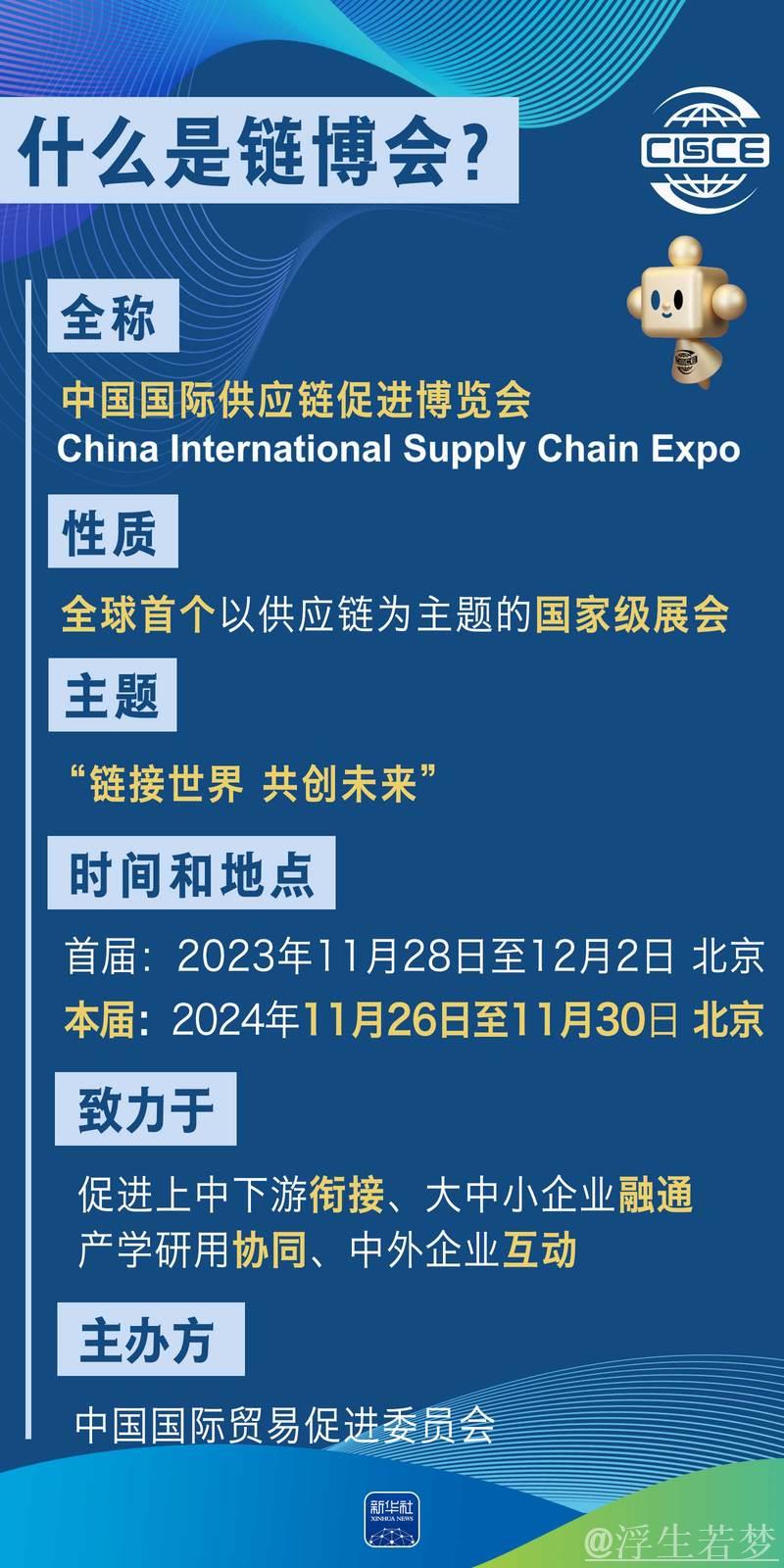 新华解码|链博会是个什么会?如何“链”起你我他? 新华解码|链博会是个什么会?如何“链”起你我他?