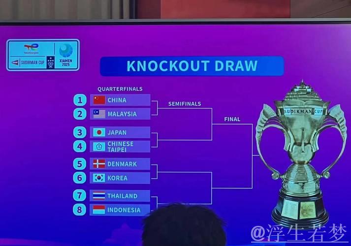 苏迪曼杯八强揭晓 中国队迎战马来西亚 苏迪曼杯八强揭晓 中国队迎战马来西亚